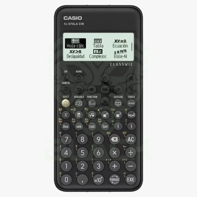 CALCULADORA CIENTÍFICA CASIO FX-570LA CW ESPAÑOL 540 FUNCIONES