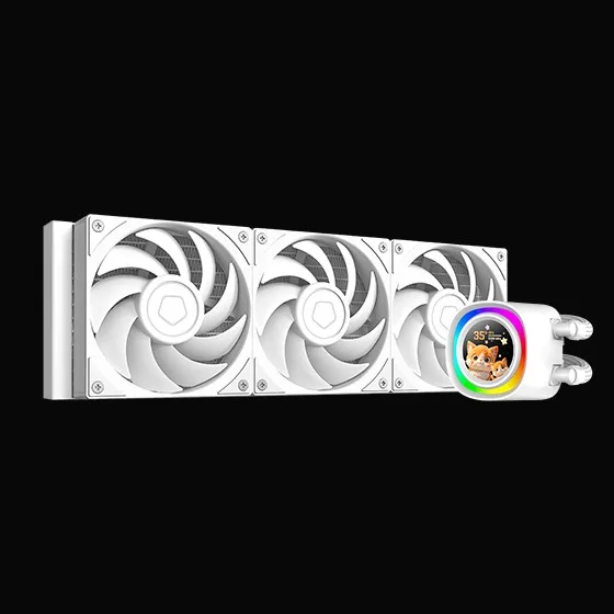 ID-COOLING FX360 LCD PE WHITE