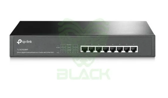 Switch Tp Link 8 Puertos 10/100/1000 Poe+ Rackeable