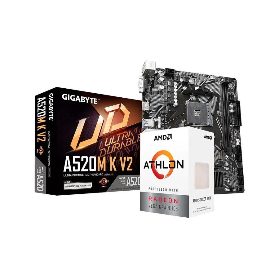 Pc Ecovision AMD Athlon 3000g + 16GB + 240GB