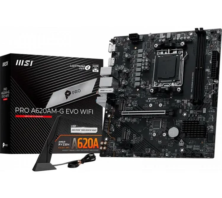 MOTHER MSI (AM5) PRO A620AM-B EVO