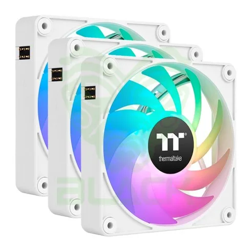 Cooler CPU Thermaltake Ct140 Ex ARGB Sync White X3 Fan Pack