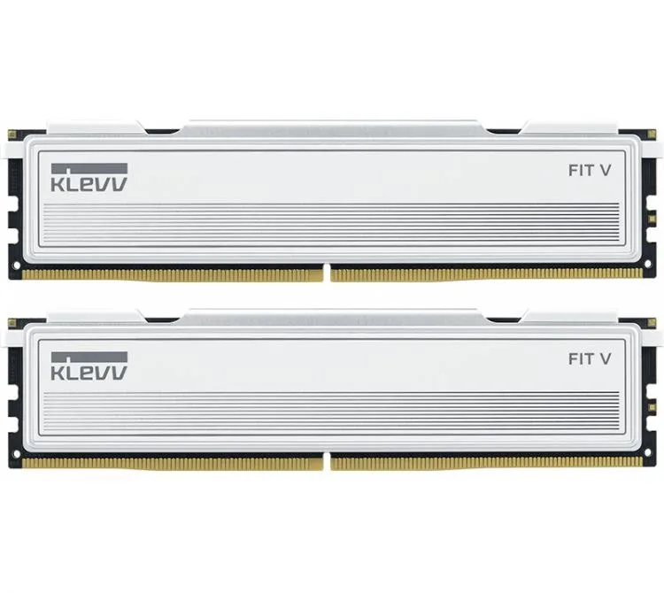 Memoria DDR5 32GB 6000MHz Klevv (2x16gb) Fit V Cl30 Ic Hynix White