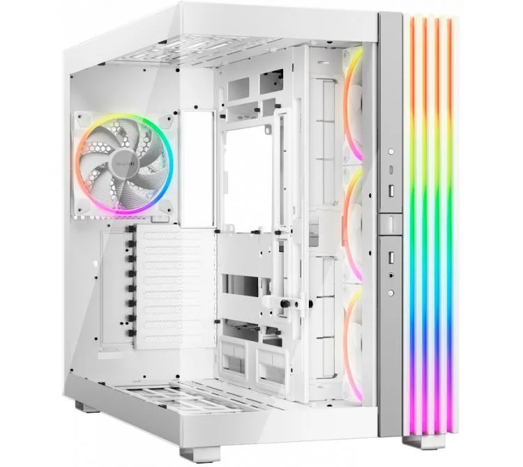 GABINETE BE QUIET! LIGHT BASE 900FX WHITE ARGB E-ATX VIDRIO TEMPLADO 4X120MM LIGHT WINGS ARGB FANS USB-C 3.2 GEN2 INC. CONTROLADORA INC. SOPORTE PLACA
