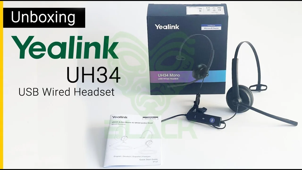 Yealink Headset USB Hd Mono (teams)