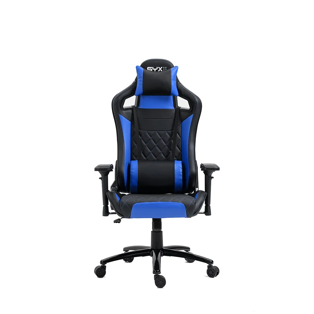 SILLA GAMER SYX CH-451 BL AZUL NEGRO