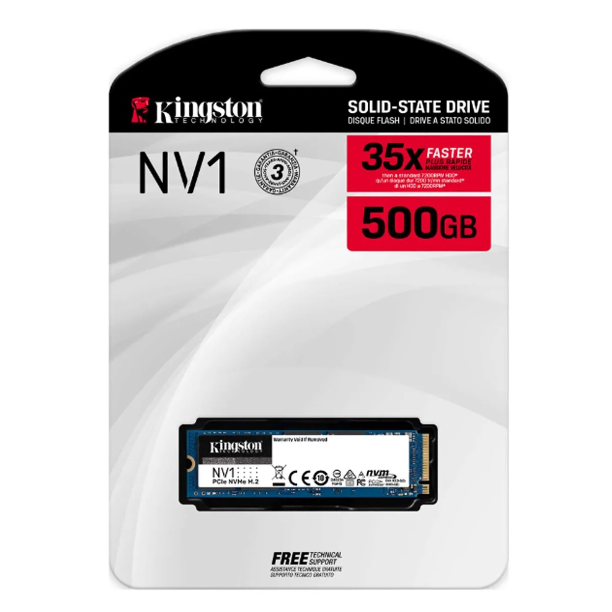 DISCO M.2 NVME 500GB KINGSTON NV2 PCIE