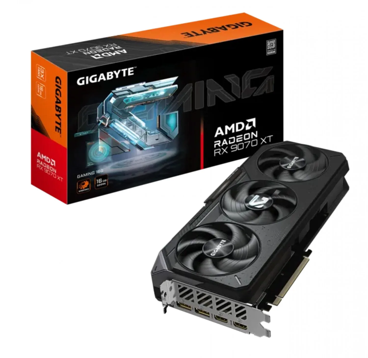 Placa De Video Rx 9070 Xt 16GB Gigabyte Gaming