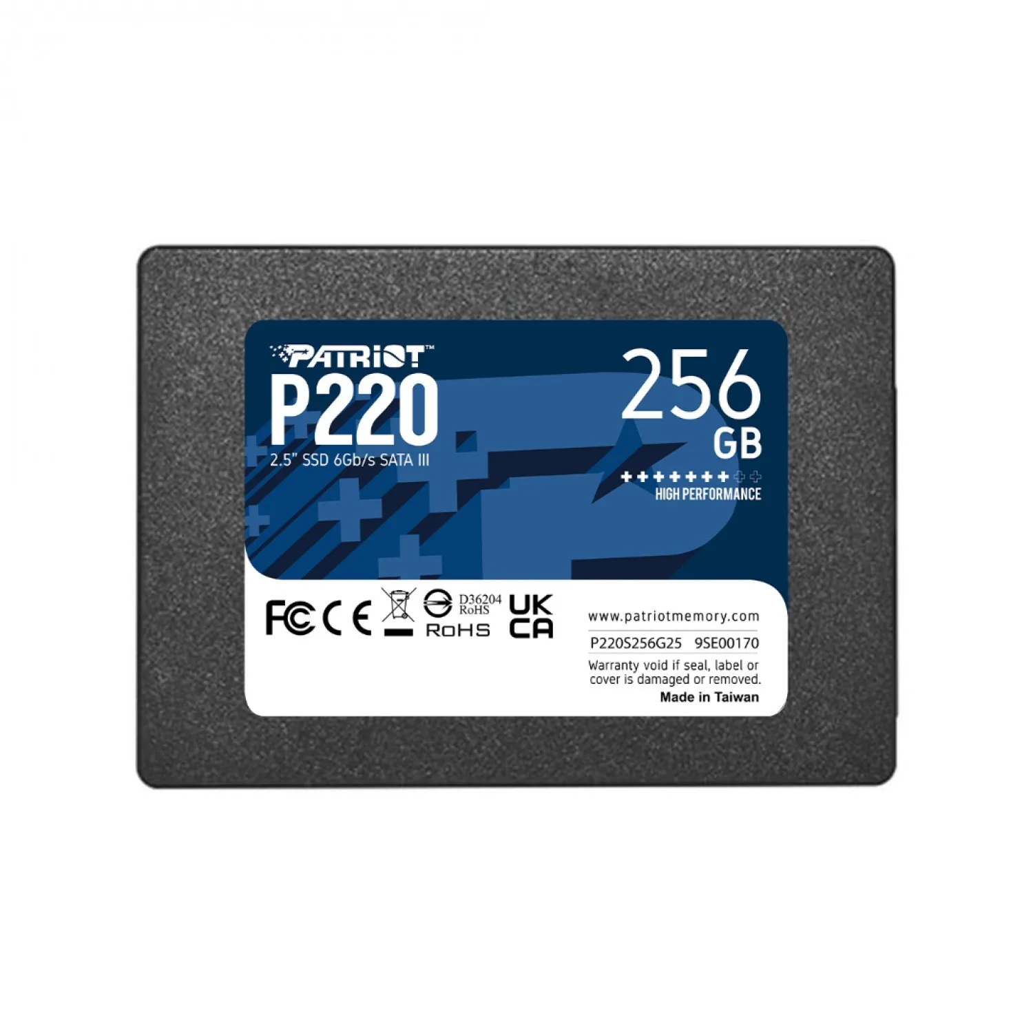 DISCO SSD 256GB PATRIOT P220 PS001662 2.5" SATA 3