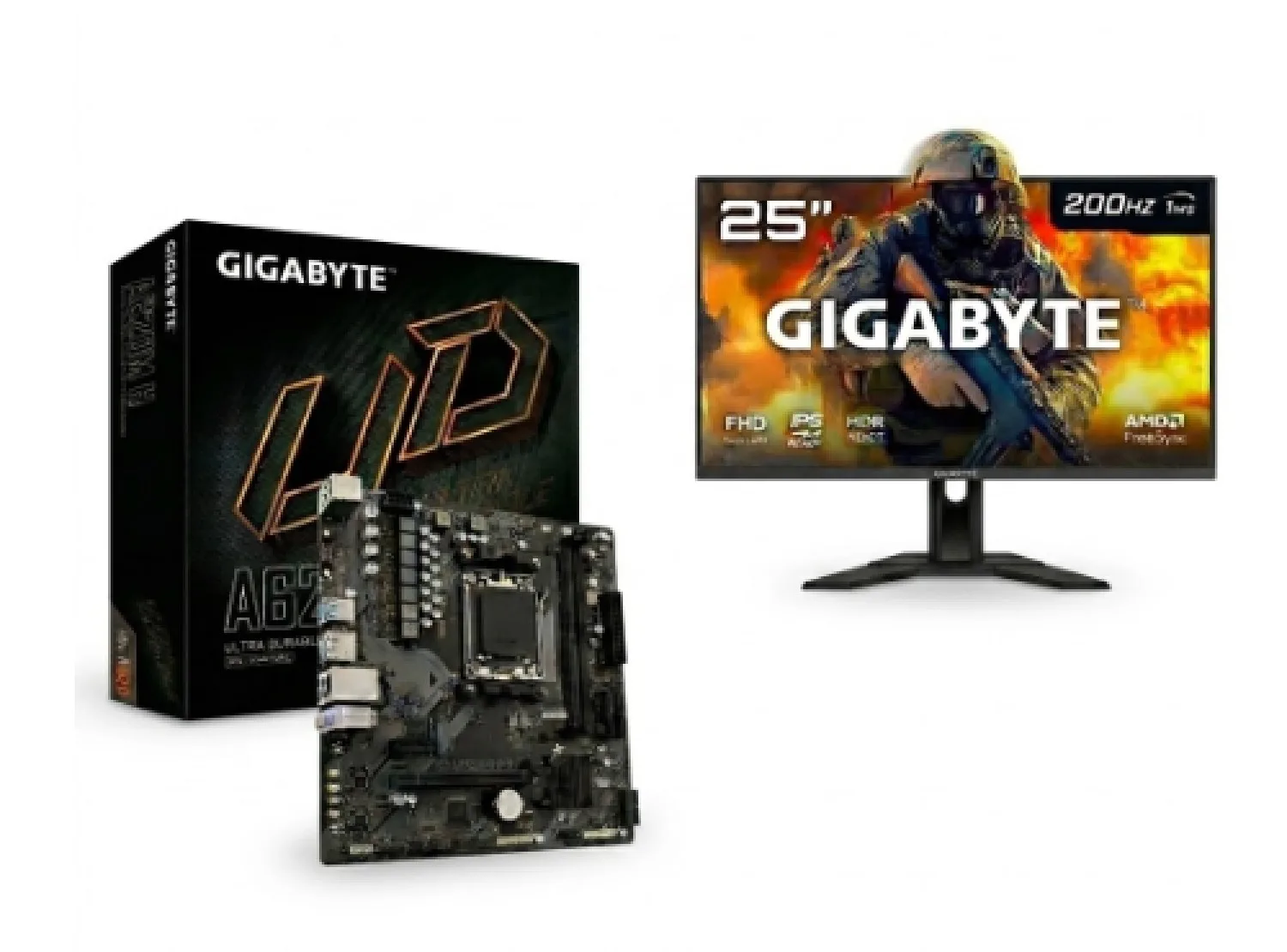 Mother Gigabyte (am5) Kit Gs25f2 + A620M H