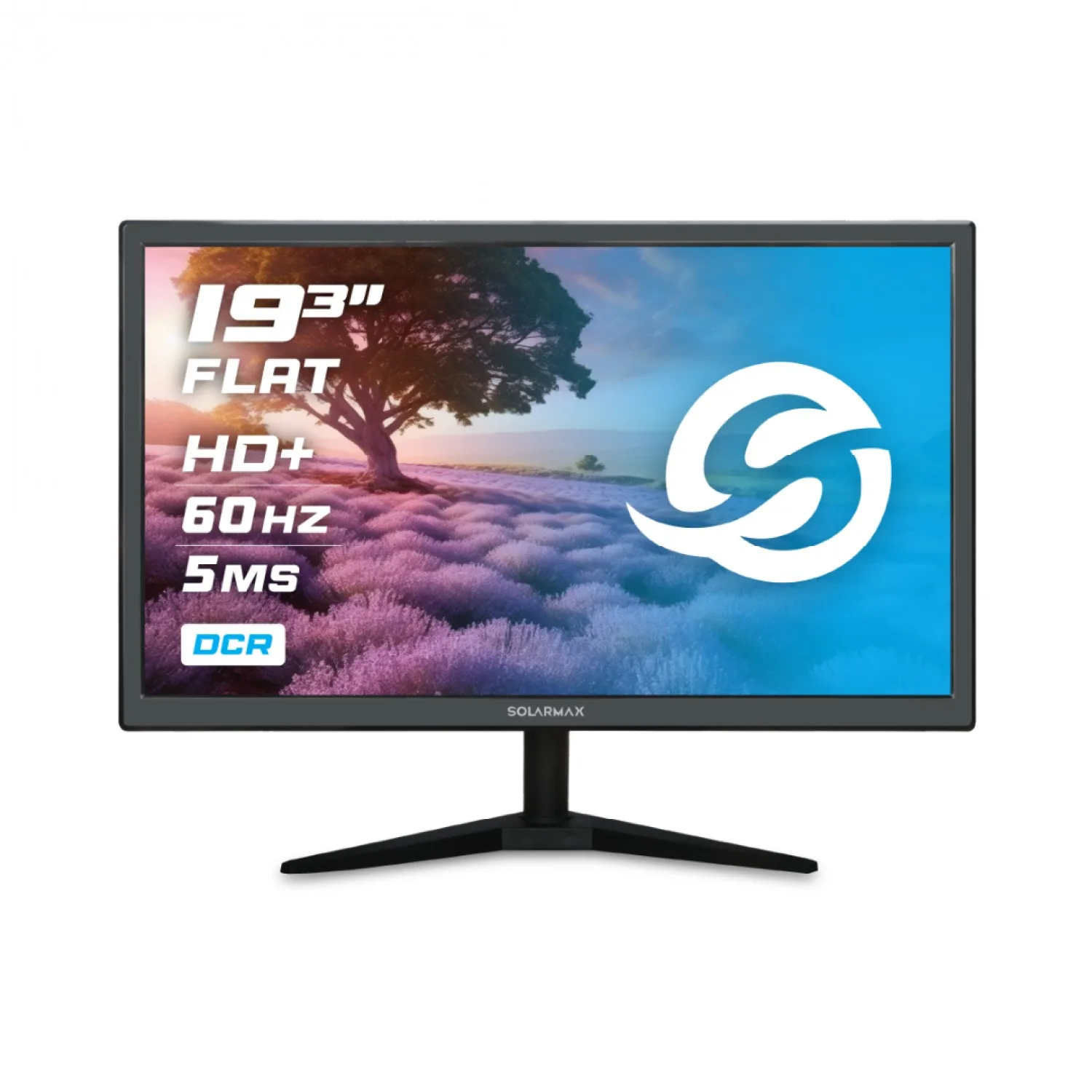 MONITOR 19" SOLARMAX.3 VGA/HD+ SLIM NEGRO