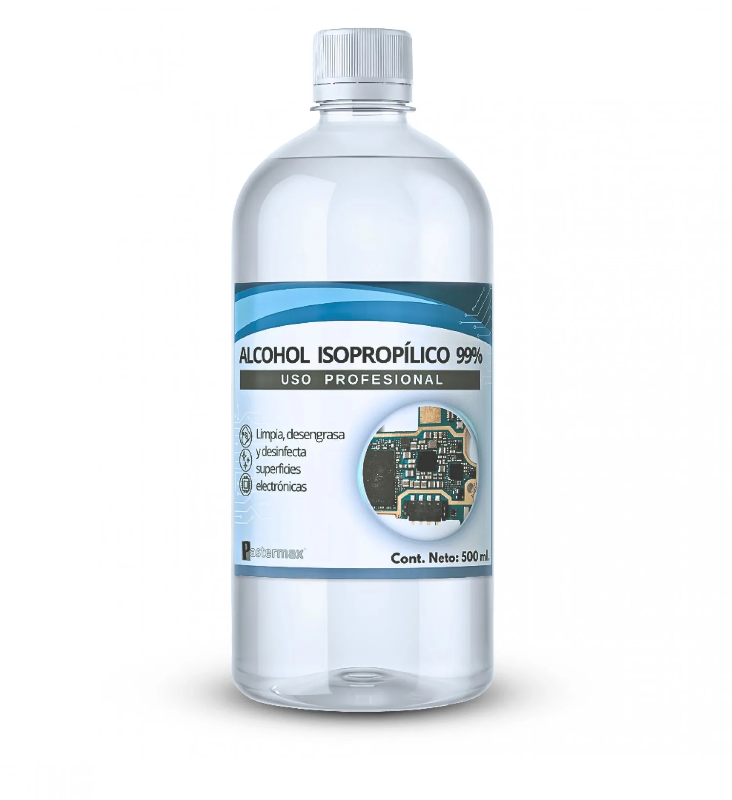 ALCOHOL ISOPROPILICO PASTERMAX X 500 ML
