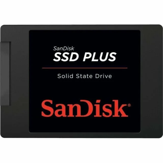 Disco Solido SSD Sandisk Plus 240GB Sata III Negro Sdssda-240g-g26