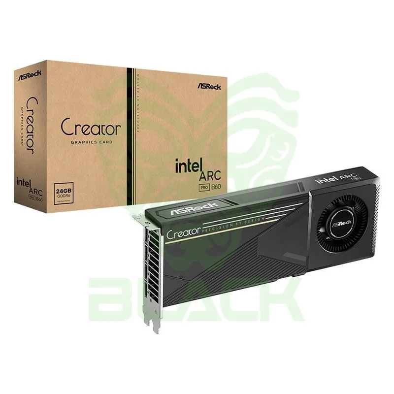 Placa De Video Asrock INTEL Arc Pro B60 Creator 24GB