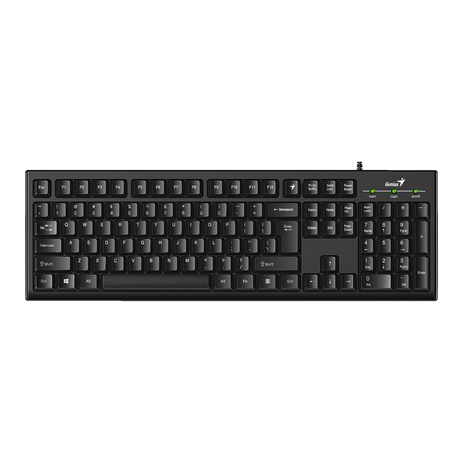 Teclado Genius KB-100 Smart USB Black