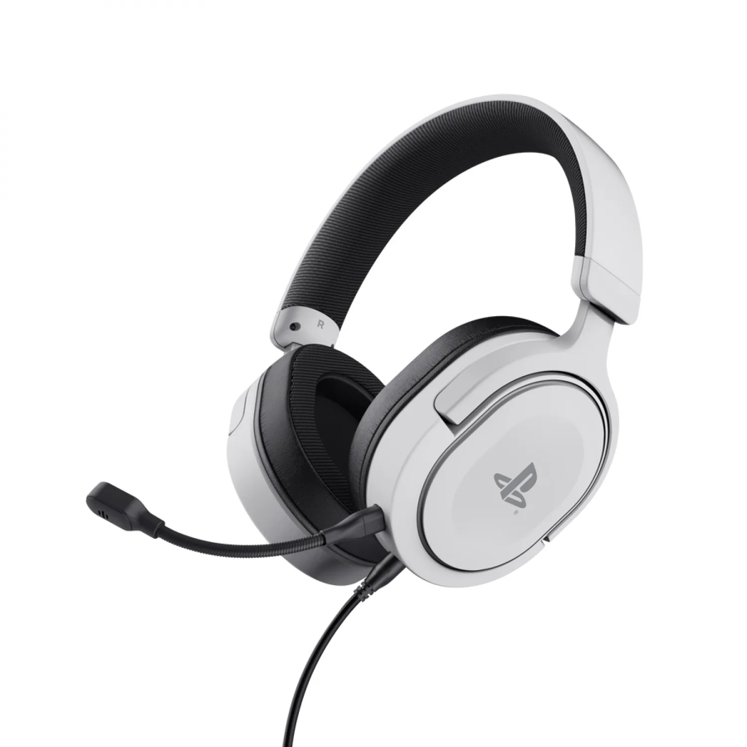 Auricular Gxtrust 498w Forta Para Ps5 Con Licencia Oficial Blanco