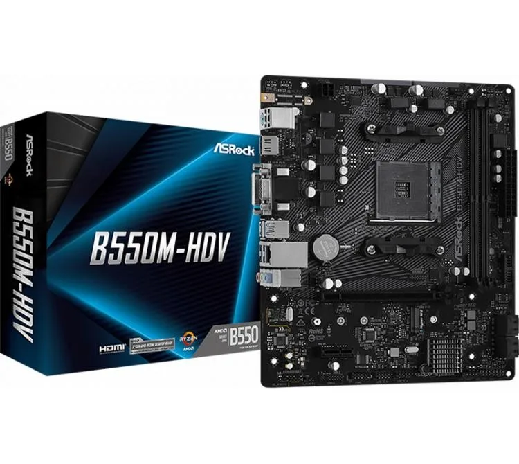 MOTHER ASROCK (AM4) B550M-HDV DDR4