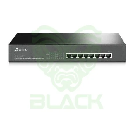 Switch Tp Link 8 Puertos 10/100/1000 Poe+ Rackeable