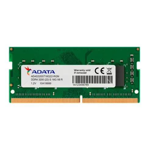 Memoria RAM SODIMM DDR4 16GB 3200MHz Adata
