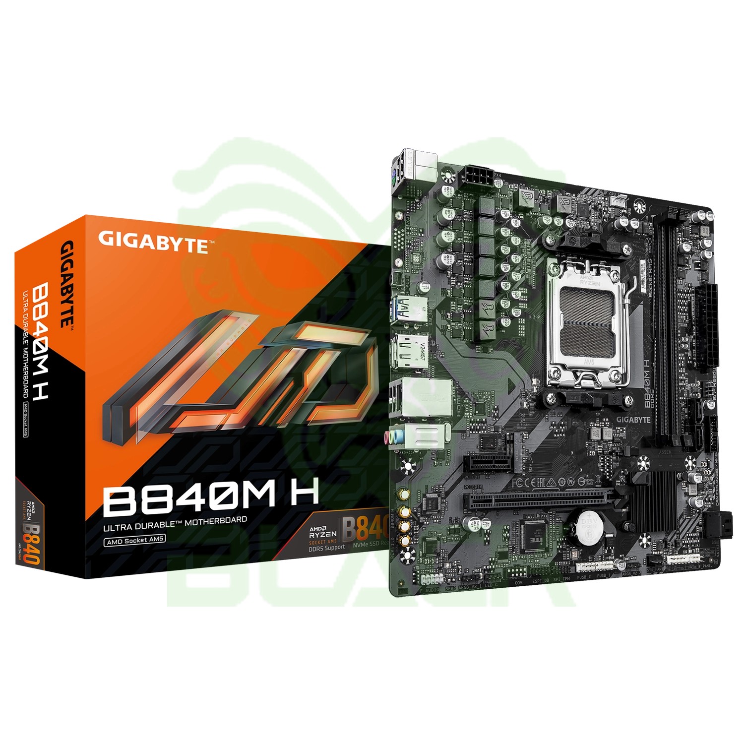 MOTHERBOARD GIGABYTE B840M H AM5 DDR5