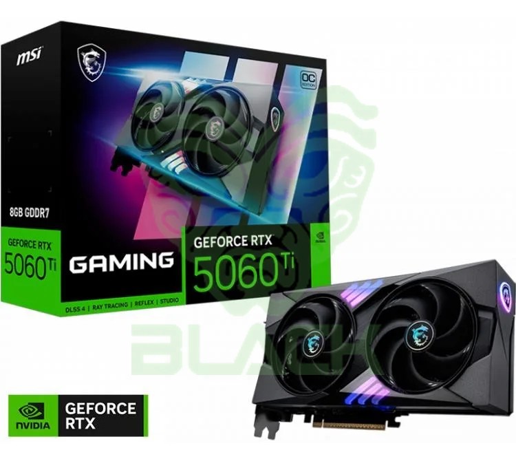PLACA DE VIDEO RTX 5060 TI 8GB MSI GAMING TRIO OC