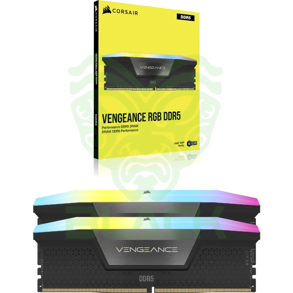 MEMORIA DDR5 48 GB 5600 MHZ RGB CORSAIR VENGEANCE (2X24GB) BLACK