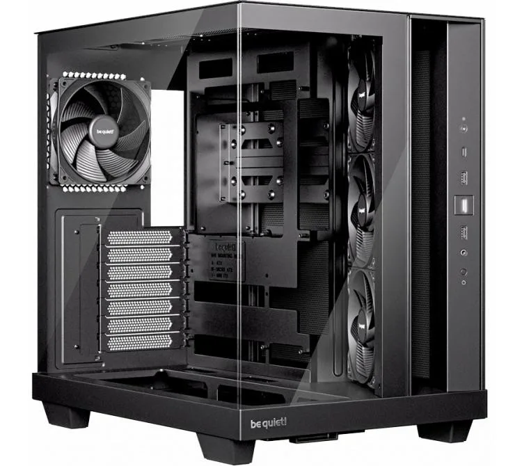 Gabinete Be Quiet! Light Base 500 4x120mm Pure Wings 3 Fans Usb-c Vidrio Templado