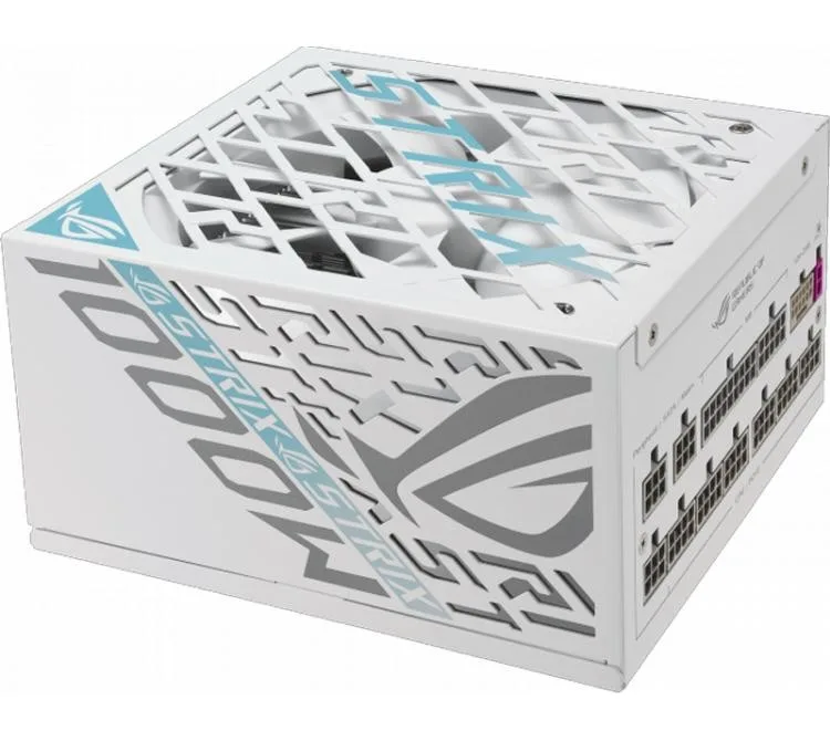 FUENTE 1000W ASUS ROG STRIX 80+ PLATINUM FULL MODULAR WHITE ATX 3.1 PCIE 5.1 1000P