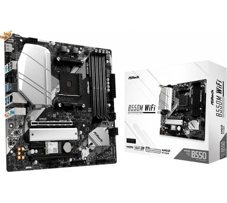 MOTHER ASROCK (AM4) B550M PHANTOM GAMING 4