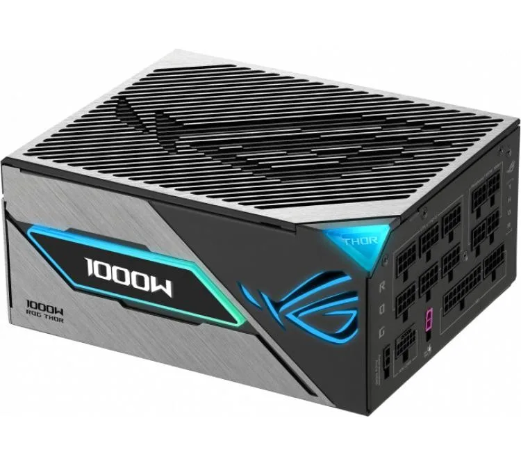 FUENTE 1000W ASUS ROG THOR 3 80+ PLATINUM III 1000P3 FULL MODULAR ATX 3.1 PCIE 5.1 CON ROG EQUALIZER