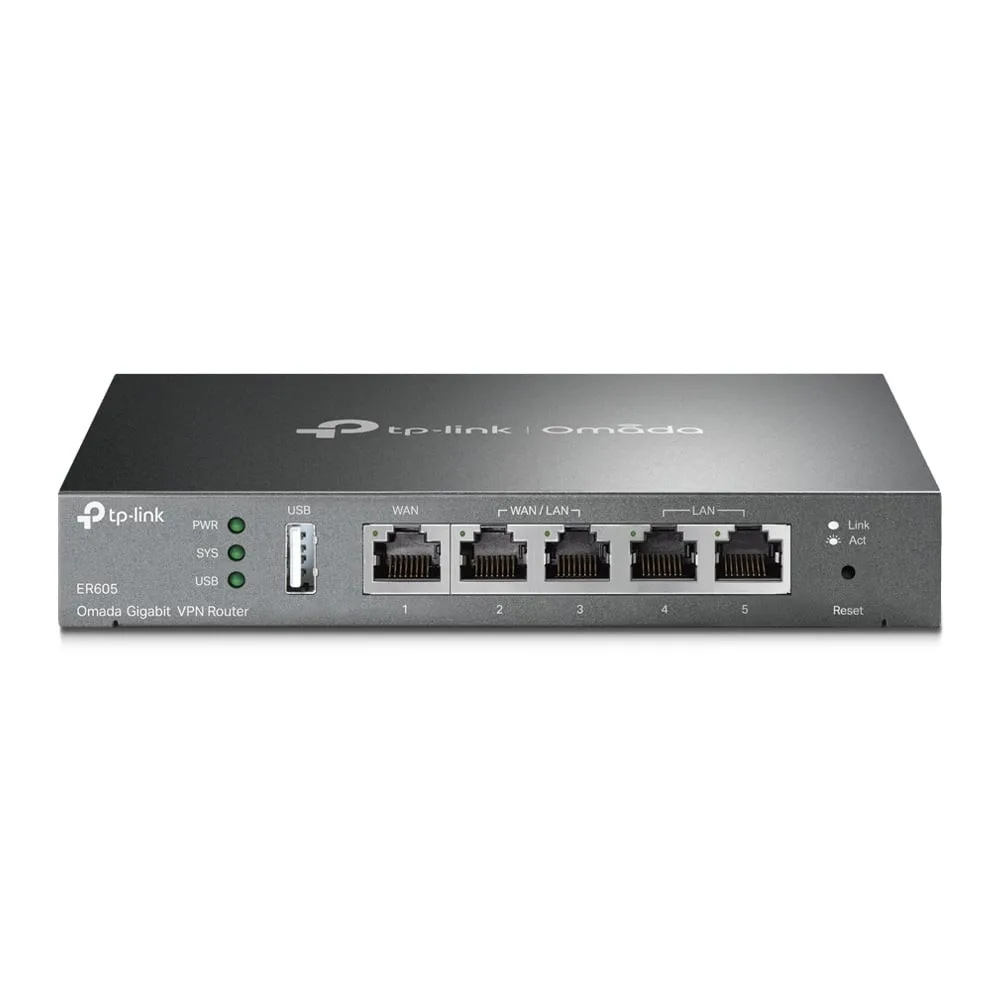 ER605 ROUTER 5 PTOS MULTIWAN OMADA GIGABIT VPN