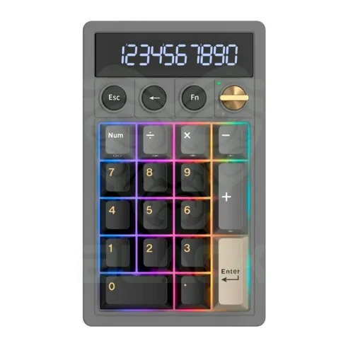 TECLADO ROYAL KLUDGE RKM20 PHANTOM SWITCH VIOLET NUMPAD