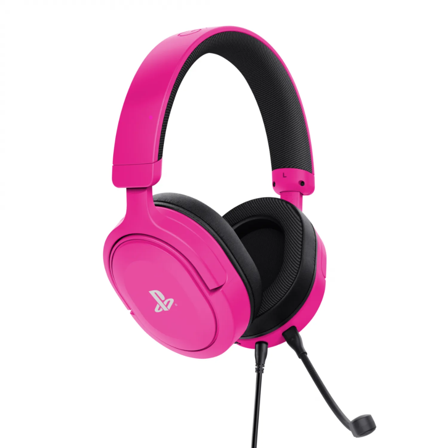 Auricular Gxtrust 498p Forta Para Ps5 Con Licencia Oficial Rosado