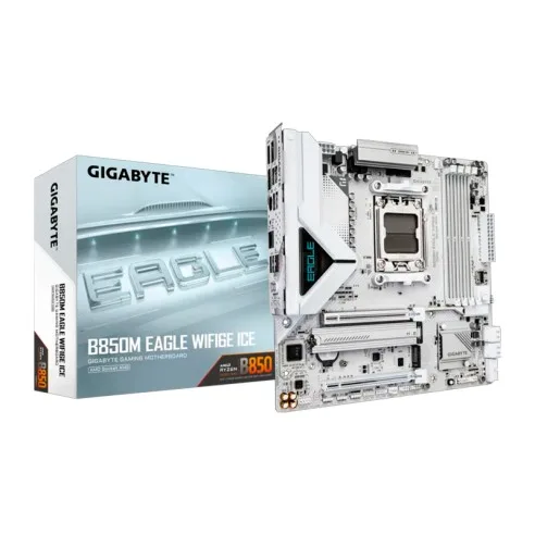 MOTHER GIGABYTE (AM5) B850M EAGLE WIFI 6 ICE DDR5