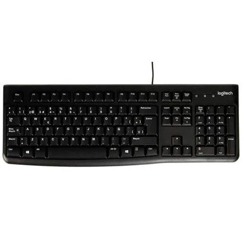 TECLADO C/CABLE LOGITECH K120 NEGRO