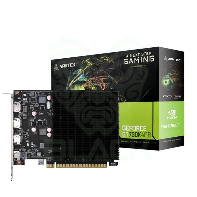 Placa De Video Arktek Geforce Gt730k 4GB DDR3 HDMI X 4
