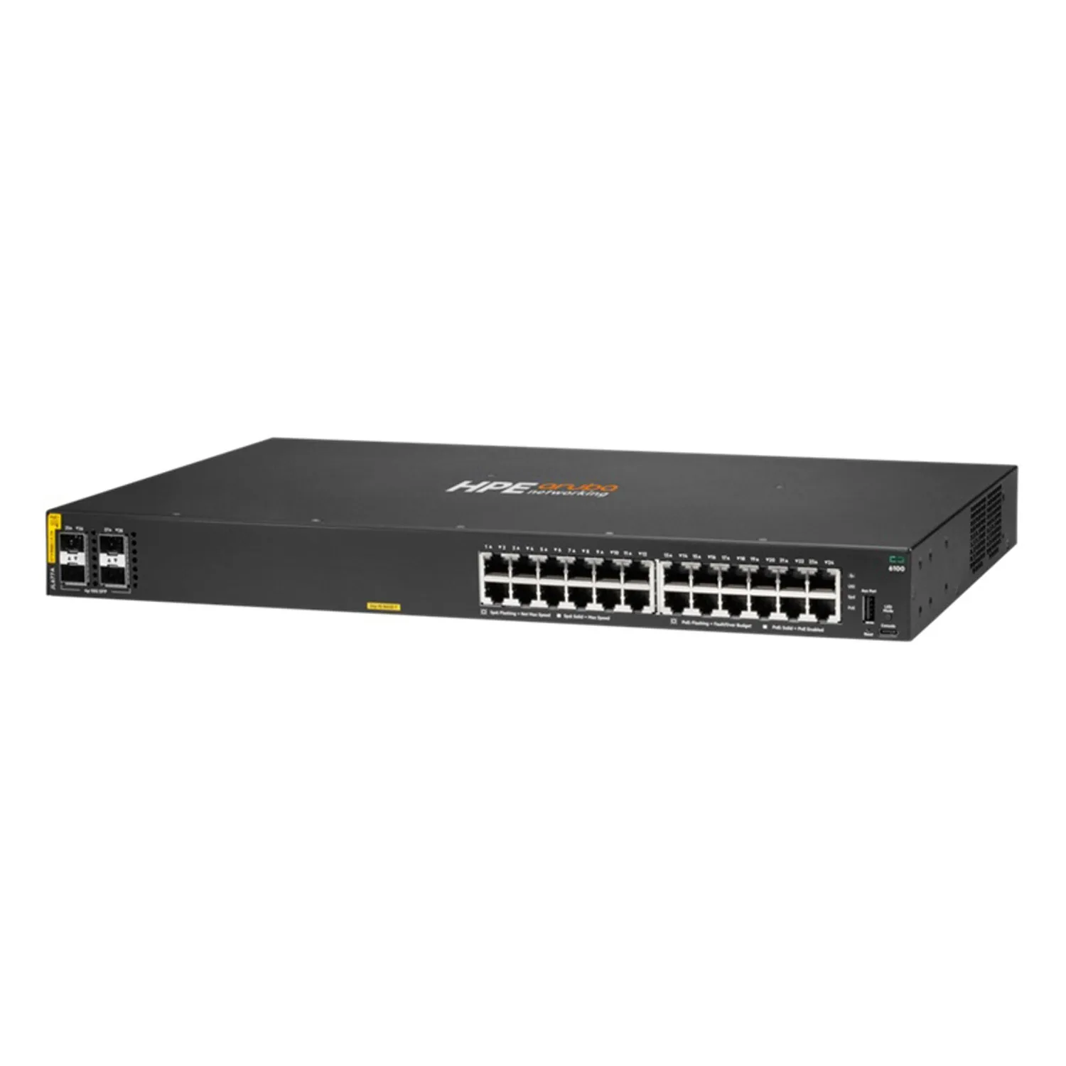 Switch Hp 6100 24g 4sfp+ Poe