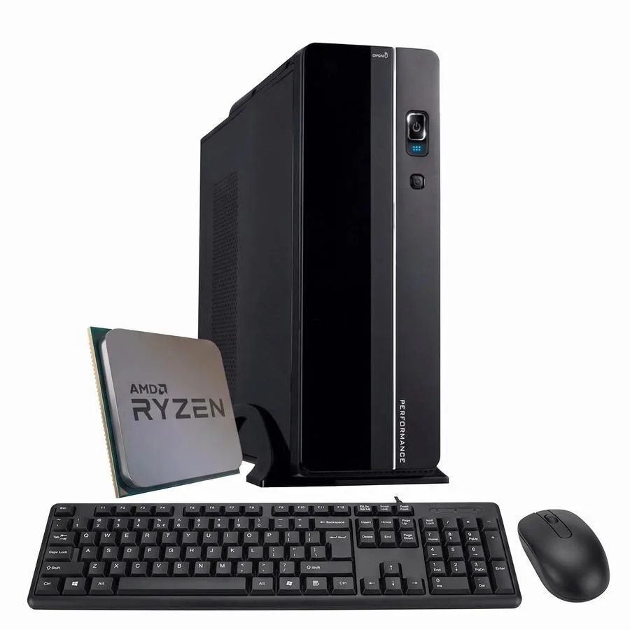 Pc Ecovision Oficina Slim Ryzen 3 3200g + 8GB + 256GB