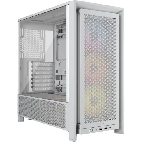 GABINETE CORSAIR 4000D RS MID-TOWER WHITE