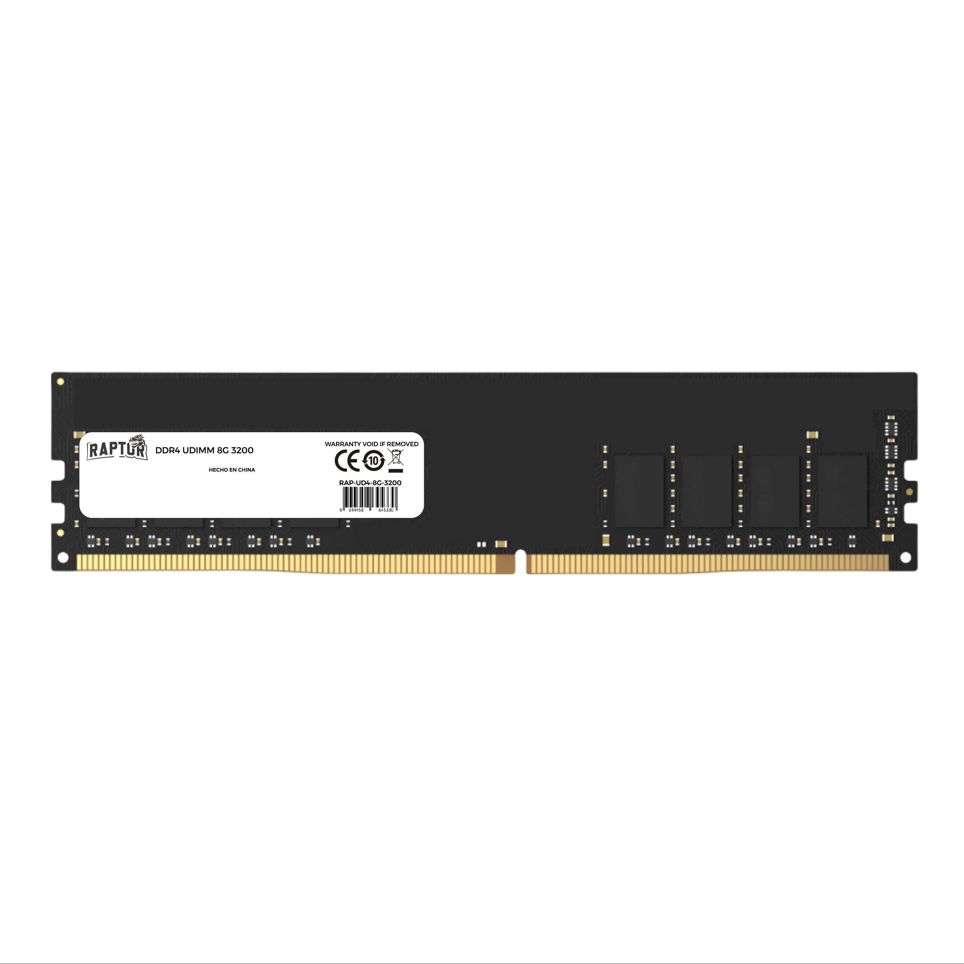 MEMORIA DDR4 8GB 3200MHZ RAPTOR LEGACY INTEL XMP