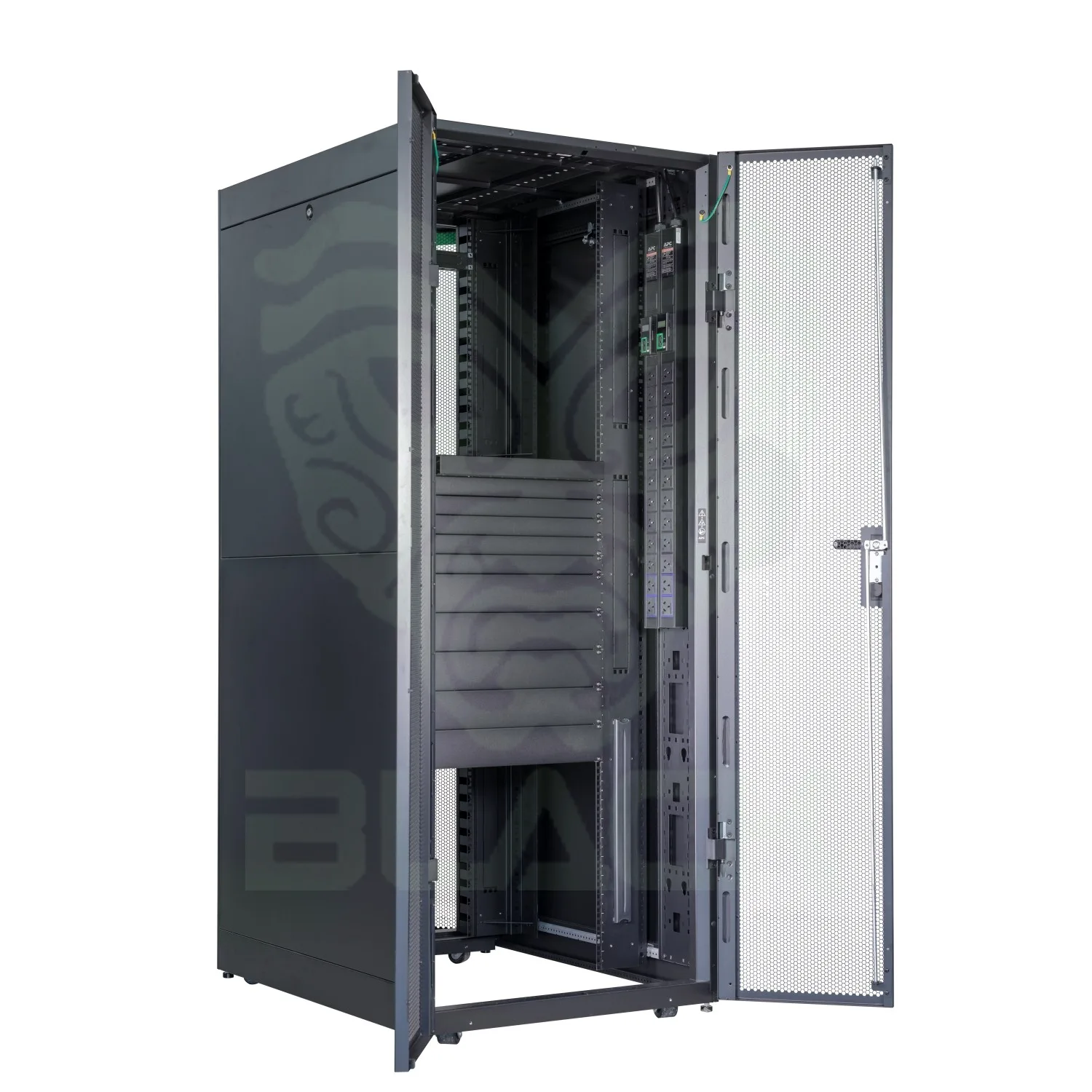 EASY RACK 19", 42U, 800X800MM, C/ RUEDAS Y PATAS