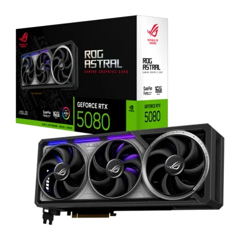 Placa De Video Rtx 5080 16GB ASUS ROG Astral Gddr7