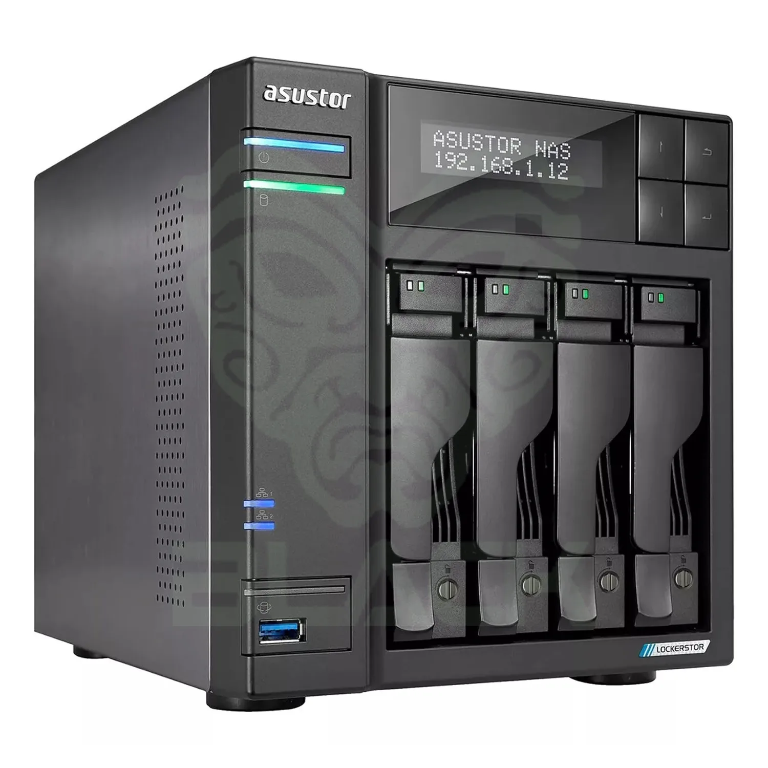 Almacenamiento Asustor Lockerstor 4 Gen2 As6704t - Servidor Nas