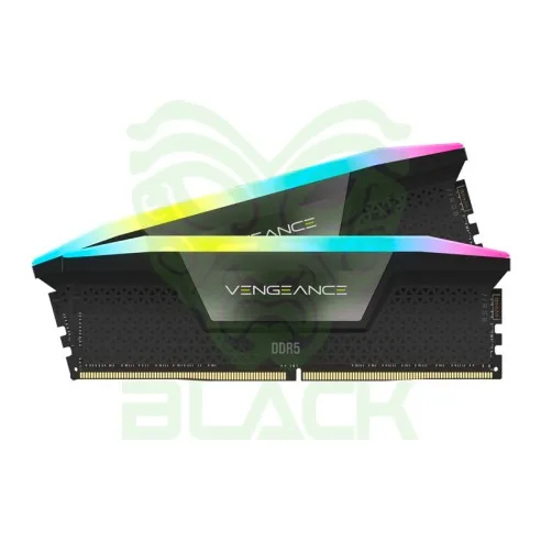Memoria DDR5 32GB 6000MHz Corsair (2x16gb) Vengeance RGB Black Cl30 AMD & INTEL