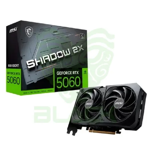 PLACA DE VIDEO RTX 5060 8GB MSI SHADOW 2X OC GDDR7