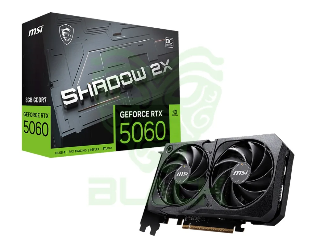 PLACA DE VIDEO RTX 5060 8GB MSI SHADOW 2X OC