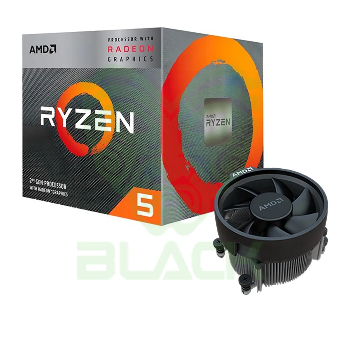 PROCESADOR AMD RYZEN 5 3400G 4.2GHZ TURBO RADEON VEGA 11 AM4 WRAITH SPIRE COOLER