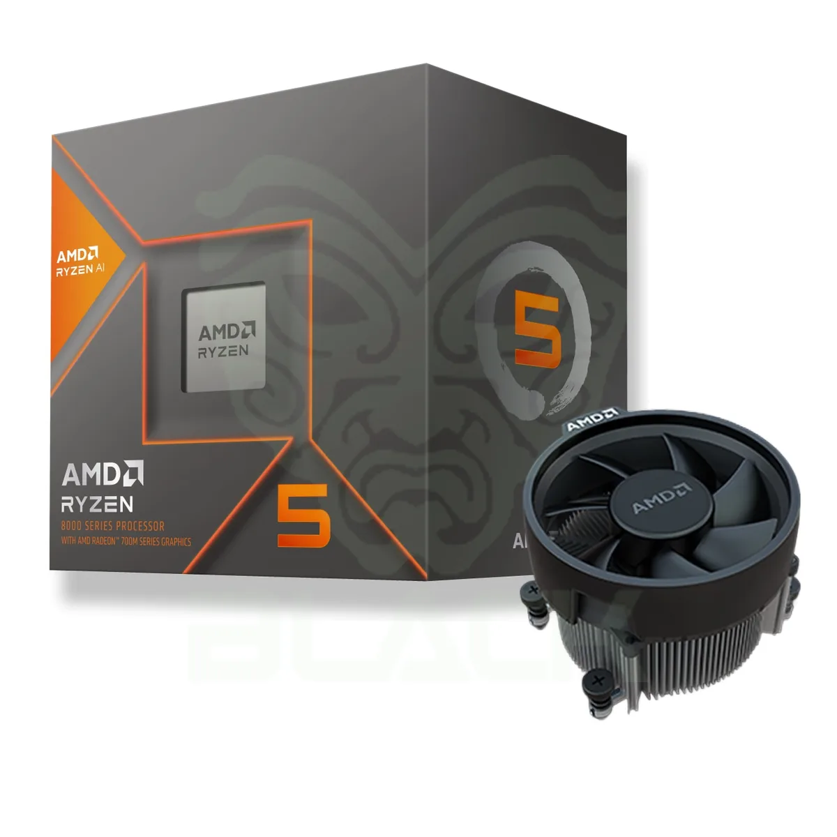 PROCESADOR AMD RYZEN 5 8600G 5.0GHZ TURBO AM5 + WRAITH STEALTH COOLER [EAPHIIGM]
