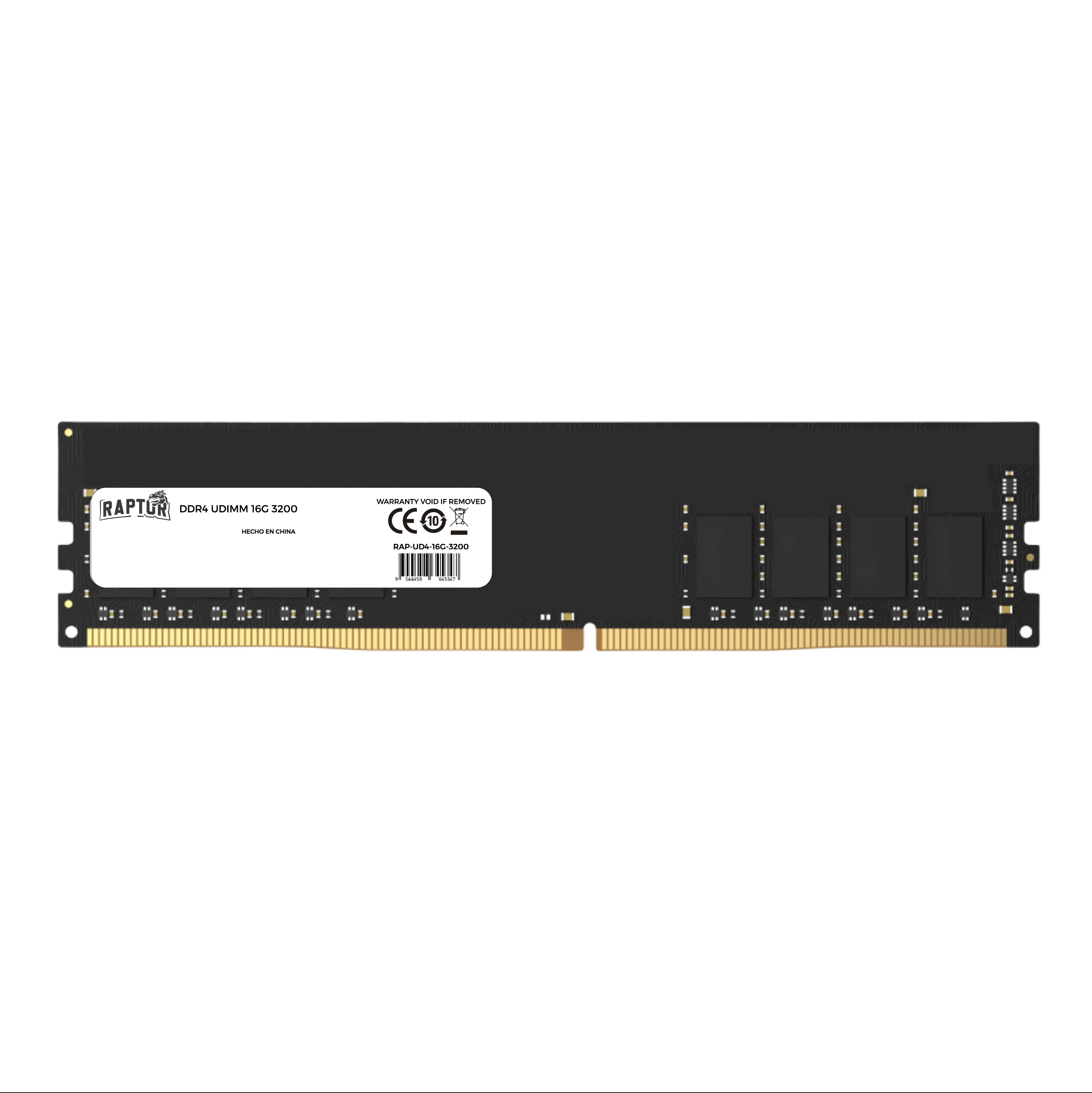 Memoria DDR4 16GB 3200MHz Raptor Legacy INTEL XMP