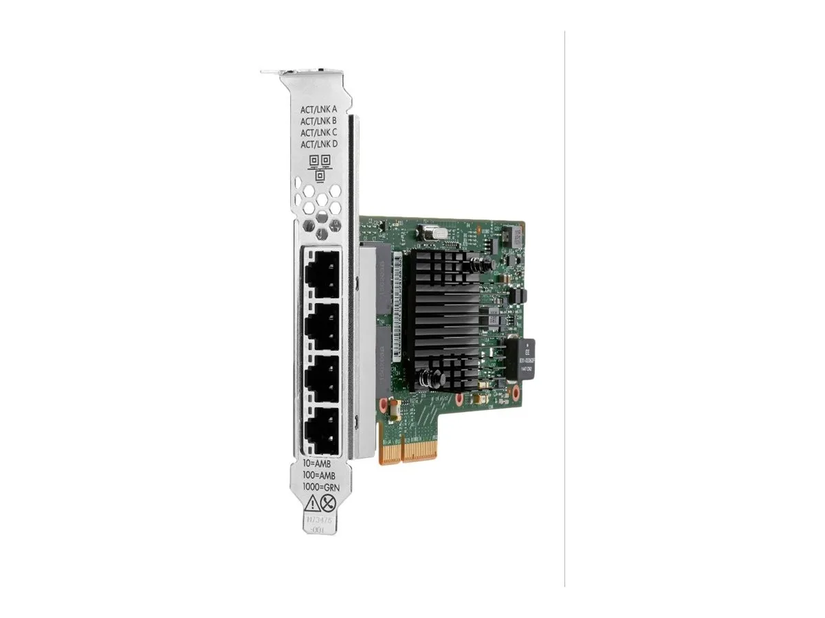 PLACA RED HPE PCIE 4 PUERTOS BASE-T ETHERNET 1 GB